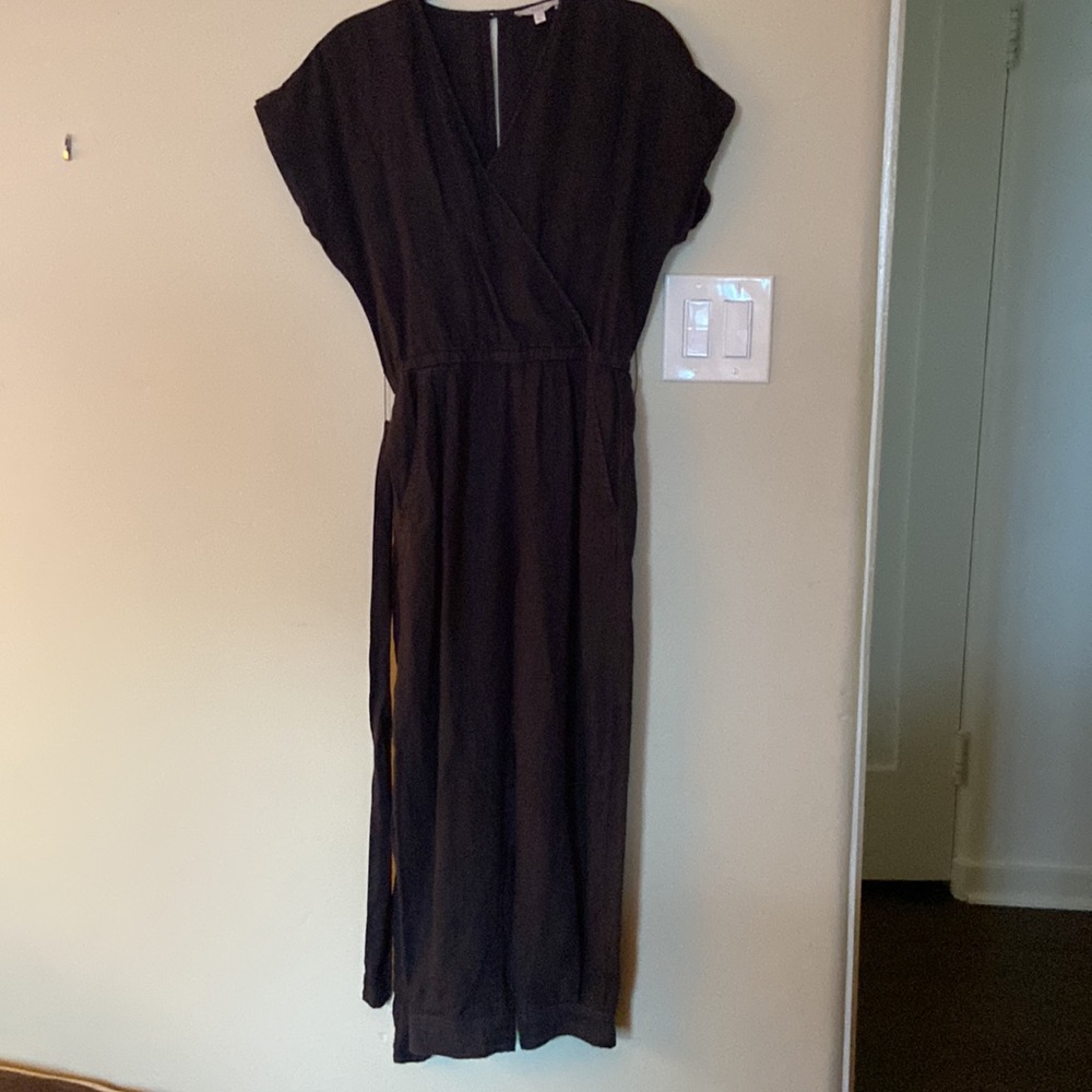 Linen jumpsuit black JOIE